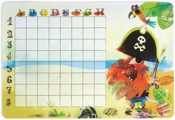 КОРАБЛИ МАГНИТНАЯ ИГРА МОРСКОЙ БОЙ JANOD 5+ ЛЕТ