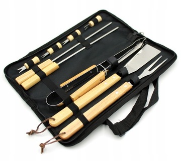 ZESTAW DO GRILLA +haft logo na prezent urodziny