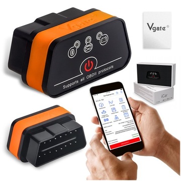 Vgate iCar2 ELM327 OBD2 Bluetooth 3.0 Android iCar диагностический интерфейс