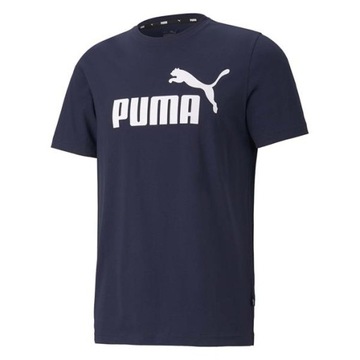 T-shirt Męskie Puma 58666606 ESS LOGO L