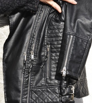 #HM41_RAMONES_classic_КОЖАНАЯ КУРТКА__S