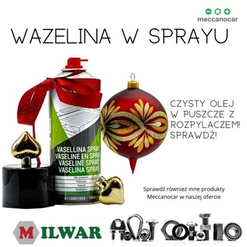 Вазелиновый спрей, техническая смазка - MECCANOCAR