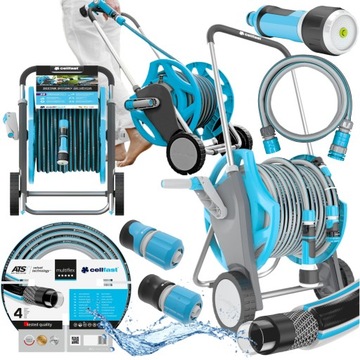 КОМПЛЕКТ САДОВЫХ ШЛАНГОВ CELLFAST 30М 1/2