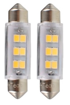Светодиодная лампа OSRAM C5W 41 мм 6xSMD2835 белая