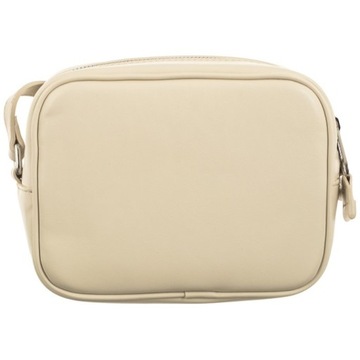 Torebka Listonoszka Damska Tommy Hilfiger Camera Bag Beżowa AW0AW15828