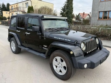 Jeep Wrangler III Unlimited Facelifting 2.8 DOHC I-4 Turbo CRD 200KM 2011 Jeep Wrangler Sliczna Sahara Navi Ledy Skory Grzany Fotele Automat EUROPA, zdjęcie 3