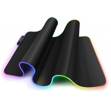 КОВРИК ДЛЯ ИГРОВОЙ МЫШИ СО СВЕТОДИОДНОЙ RGB ПОДСВЕТКОЙ