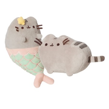 PUSHEEN maskotka SYRENKA miętowa i KLASYCZNY mały