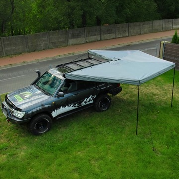 Навес Batwing II Premium 270° 2,5 м ЗЕЛЕНЫЙ со стороны ВОДИТЕЛЯ самонесущий