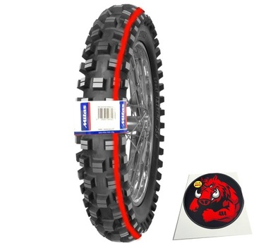 MITAS OPONA 110/100-18 / XT-754 CZERWONY PASEK