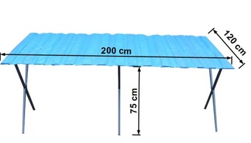 СТОЛЕШНИЦА ДЛЯ ТОРГОВОГО СТОЛИКА 2,0x1,2 BAZAR RYNEK MOCNY