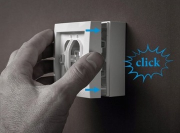 Одинарная розетка для поверхностного монтажа IP44 Simon Aquaclick