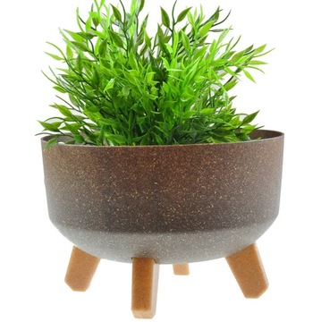 DONICZKA MISA NA NÓŻKACH KAWA ECO + WKŁAD 23 cm