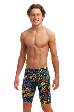 Kąpielówki pływackie treningowe chłopięce Funky Trunks Funk Me Jammer 152