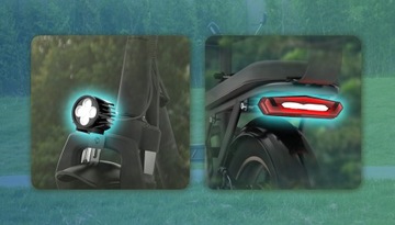 Электрический самокат Kukirin C1 Pro 2024, 26 Ач, 800 Вт, 45 км/ч, 100 км, PL + шлем