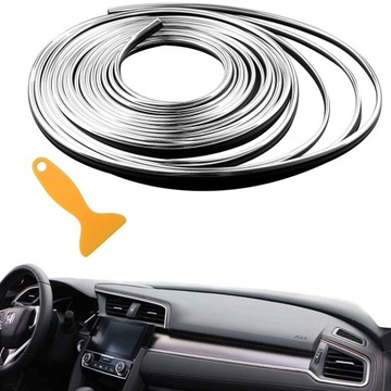 LISTWA TAŚMA OZDOBNA TUNINGOWA DO TUNINGU WNĘTRZA SAMOCHODU AUTA 5m