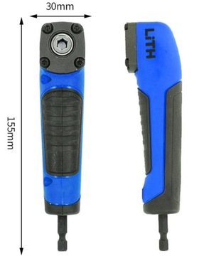 АДАПТЕР УГЛОВОЙ РУКОЯТКИ ДЛЯ ОТВЕРТОК НАСАДКА СВЕРЛ