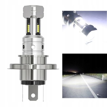 H4 P15D BA20D reflektor LED motocyklowy żarówki C