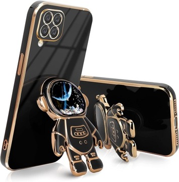 ETUI ASTRONAUT 6D DO SAMSUNG A12 SILIKON + SZKŁO