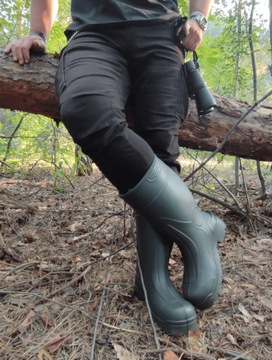 KALOSZE MĘSKIE MYŚLIWSKIE OCIEPLANE HUBERTUS 42