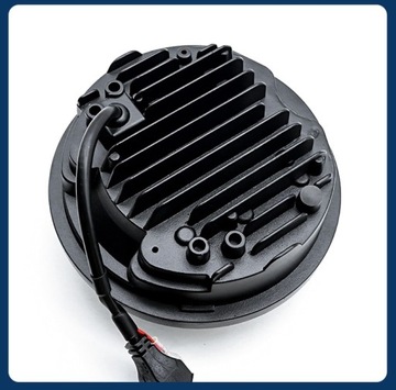 REFLEKTOR LAMPA PRZÓD MOTOCYKLOWA H4 LED 5.75in 1szt