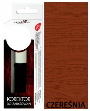 COLORIT KOREKTOR DO ZARYSOWAŃ DREWNA 7ML CZEREŚNIA
