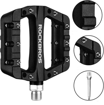КОМПЛЕКТ ВЕЛОСИПЕДНЫХ ПЕДАЛЕЙ ROCKBROS ИЗ НЕЙЛОНА ВЕЛОСИПЕДНЫЕ ПЕДАЛИ