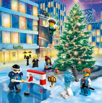 ПОДАРОЧНЫЙ НАБОР LEGO CITY ADVENT CALENDAR 2023 НОВЫЕ ФИГУРКИ XXL