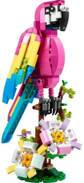 LEGO Creator 3in1 31144 Экзотический розовый попугай