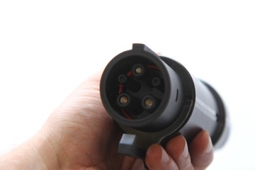 Adapter EVSE Typ 2 do Typ 1 EU do USA 32A T1 T2 8 kW hybryda PHEV EV