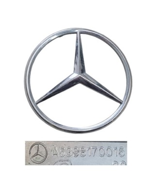 MERCEDES VIANO VITO W639 ZNAK ZNAKY PŘEDNÍ MASKA A6398170016