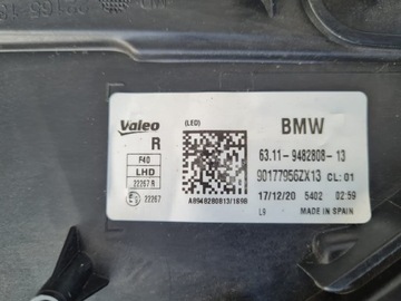 BMW 1 F40 III SVĚTLA PŘEDNÍ FULL LED 9482807-08, 9482808-13