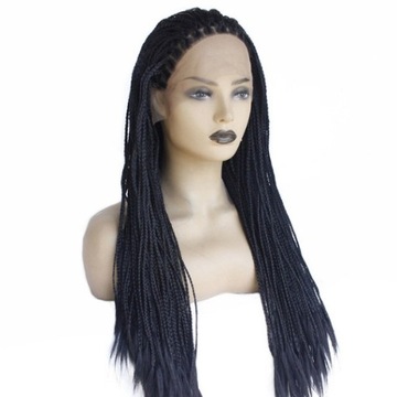 Fashion African black braid women's wig