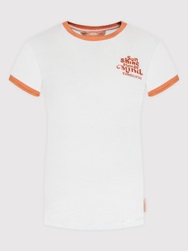 Femi Stories T-Shirt Cosma Biały Slim Fit