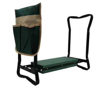 САДОВЫЙ СТУЛ КОЛЕНИ + КАРМАНЫ-ОРГАНИЗАТОРЫ ДЛЯ ХРАНЕНИЯ 3 В 1