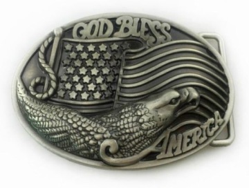 Orzeł GOD BLESS AMERICA klamra zapinka do pasa
