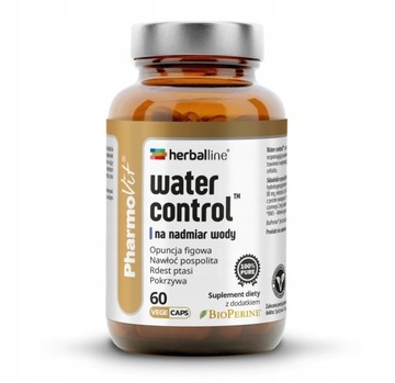 PHARMOVIT HERBALLINE WATER CONTROL 60 КАПС Мочегонное средство