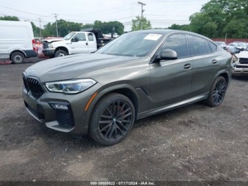 BMW X6 G06 2021 BMW X6 M50I 2021 4.4l 4.4 Benzyna 523KM, zdjęcie 6