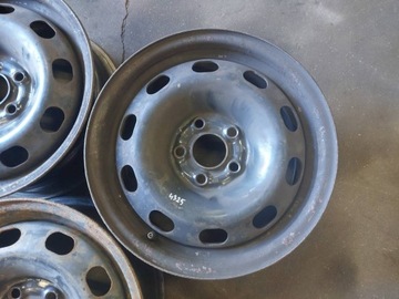 СТАЛЬНЫЕ КОЛЕСА 3 ШТ. 5X100 6Jx14 ET38 VW SKODA SEAT