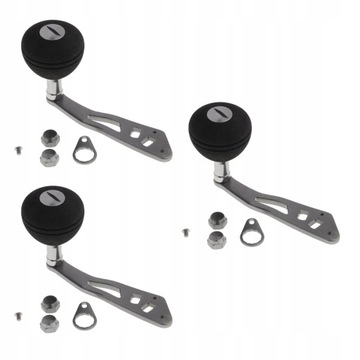 3 . Power Baitcasting Reel Handle Grip Knobs Metal