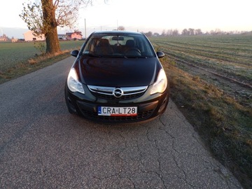 Opel Corsa D Hatchback 5d Facelifting 1.0 Twinport ECOTEC 65KM 2012 OPEL CORSA D 1.0 BENZ 65 KM ZAREJESTROWANA ZAMIANA