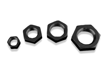 AN6 Гайка ниппеля переборки, черная FMIC