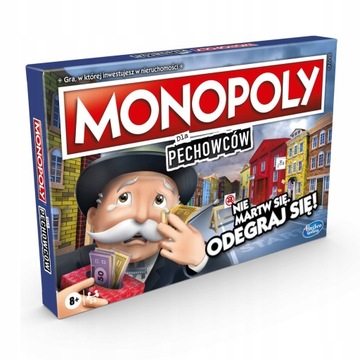 GRA PLANSZOWA HASBRO MONOPOLY DLA PECHOWCÓW
