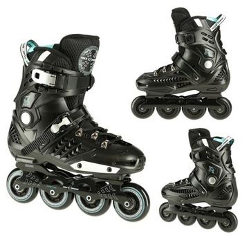 ROLKI ŁYŻWOROLKI slalomowe ABEC-9 rozm. 40 NILS