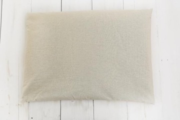 Poduszka Do Spania Z Łuską Orkiszu Dla Dorosłych Biała (45 X 60 Cm) - Seno