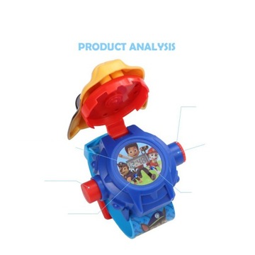 НАБОР ДЕТСКИХ ЧАСОВ PAW PATROL 3D ПРОЕКТОР