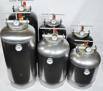 Autoklawowy sterylizator w puszkach 26L (0,5L/1L) -16/7 szt.