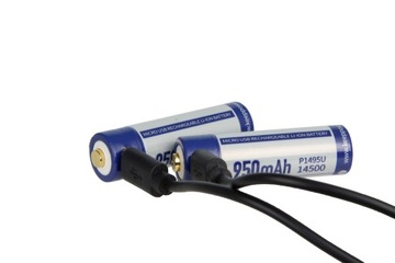 KP ICR14500-95PCM 950 мАч Li-ION m-USB с защитой