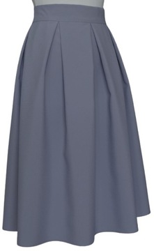 ТЕМНО-СЕРАЯ МИНИ-ЮБКА МАКСИ-МИДИ НА ИЗМЕРЕНИЯ