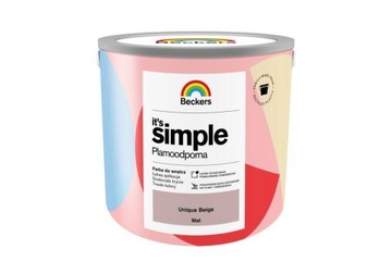 Farba BECKERS IT'S SIMPLE Unique Beige 2,5L